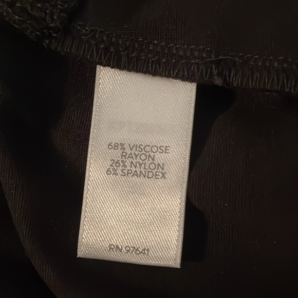 NWT J.Jill High-Rise Ponte Knit Leggings, size Small, black, in original pkging - Picture 8 of 14